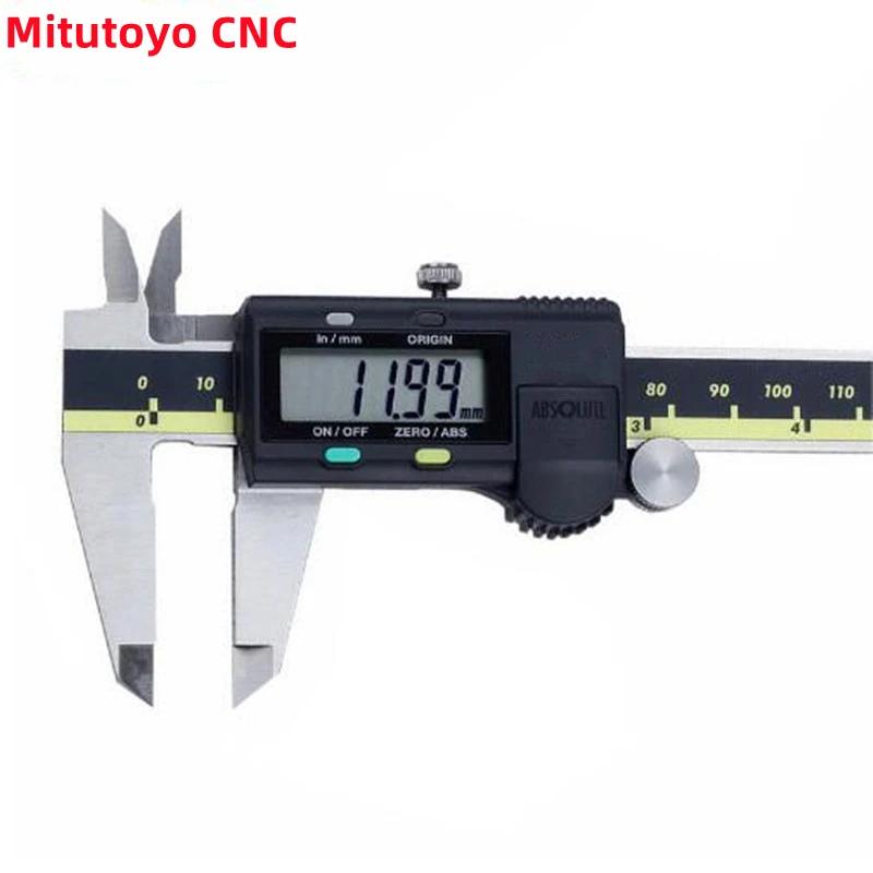 Mitutoyo CNC Caliper Absolute 500-197-20 Digital Calipers Stainless Steel  8 Inch/Metric 0-200mm Range -0.001 Accura